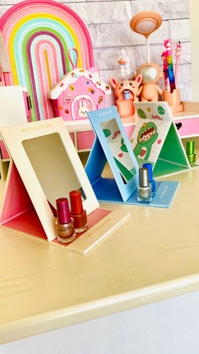 آینه کتابی رومیزی کیوت