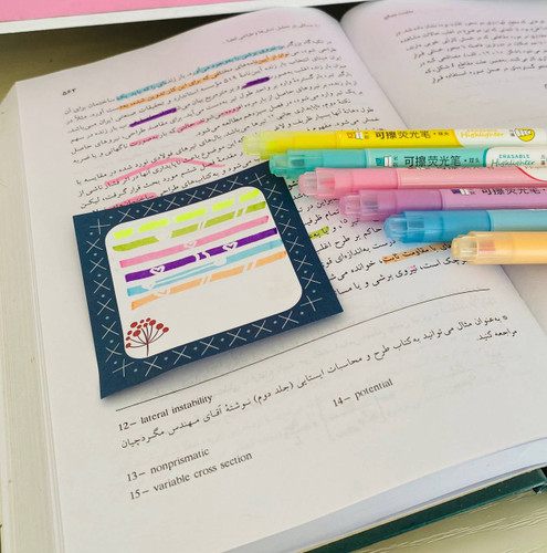 هایلایتر جادویی پاکن دار(پک شش عددی)